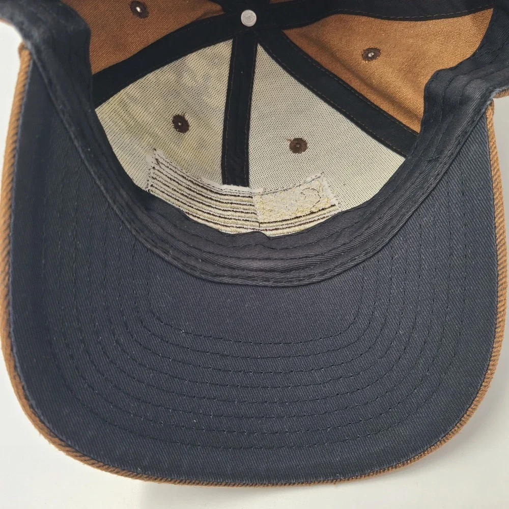 Ariat Hat Snapback Brown Digital Camo American Flag Patch Logo USA Outdoors‎ Men